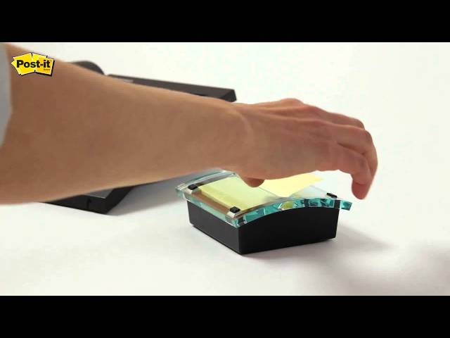 Vídeo relacionado con Post-it Dispensador de Notas Z, Diseño Gato, Paquete de 1 Bloc de Notas de 90 Hojas, 76 mm x 76 mm, Color Rosa - Para Dispensar con una Mano en el Escritorio