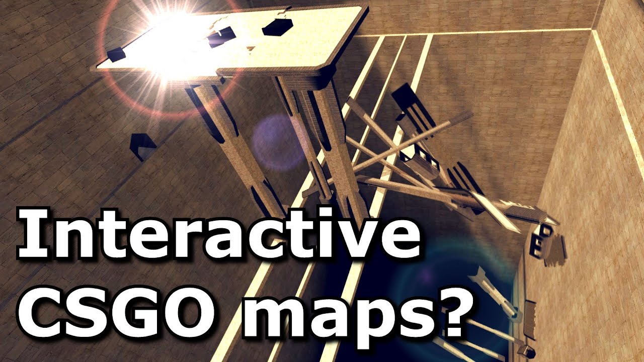 Should CS:GO maps be interactive?