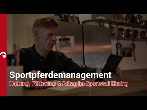Pferde brauchen mehr als nur Training - Haltung, Fütterung & Alltag im Sportstall Ehning 🐴