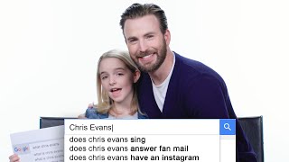 Chris Evans Answers the Web&#39;s Most Searched Questions | WIRED