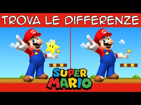 Trova le Differenze | Super Mario Game | Ability Game | Super Mario Bros il Film | Find it out