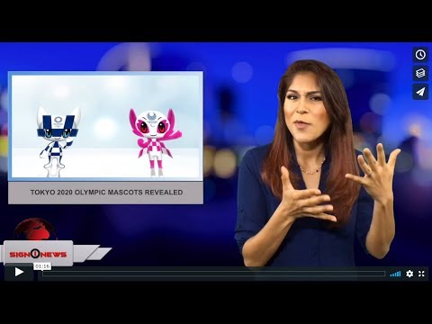 Tokyo 2020 Olympic mascots revealed (ASL - 7.22.18)