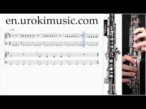 How to Play Oboe C#1 S#2 L#2 Melody School Learn Class Course Tutorial Sheet Music Tabs