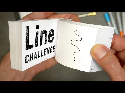 Flipbook Line Challenge