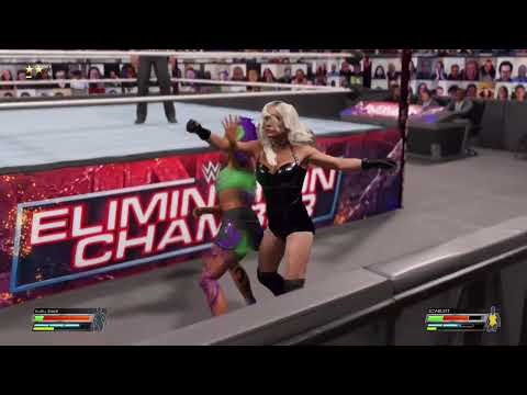 WWE 2K22 : Nunu Bear Vs Scarlett Extreme Rules Match