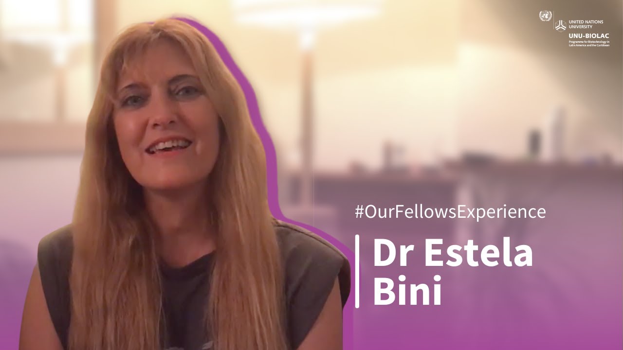 Meet our Fellow: Dr Estela Bini