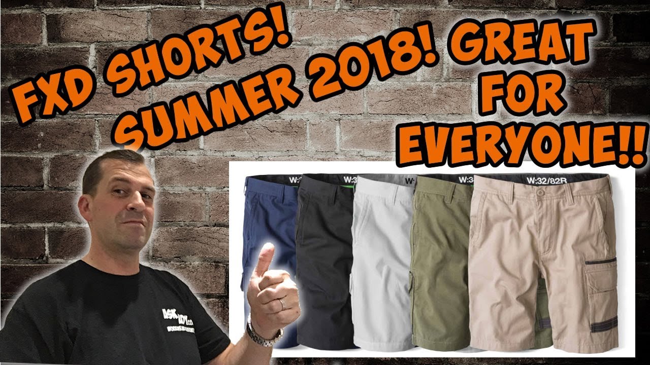 FXD WS-1 Duratech Work Shorts Reviewed Out Now for the Summer 2018