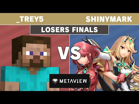 Get Clipped #10 - _trey5 (Minecraft Steve) Vs. ShinyMark (Mythra/Pyra) - Losers Finals
