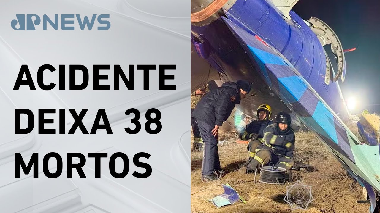 Autoridades de três países investigam queda de avião no Cazaquistão