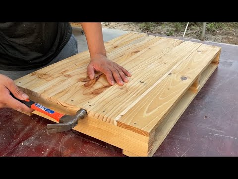 Design A Pet House From Old Pallet // Recycle Old Pallet Wood
