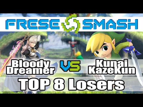 FreseSmash TOP 8 | BloodyDreamer (CORRIN) vs. Kunai KazeKun (LINK) | Bracket #85