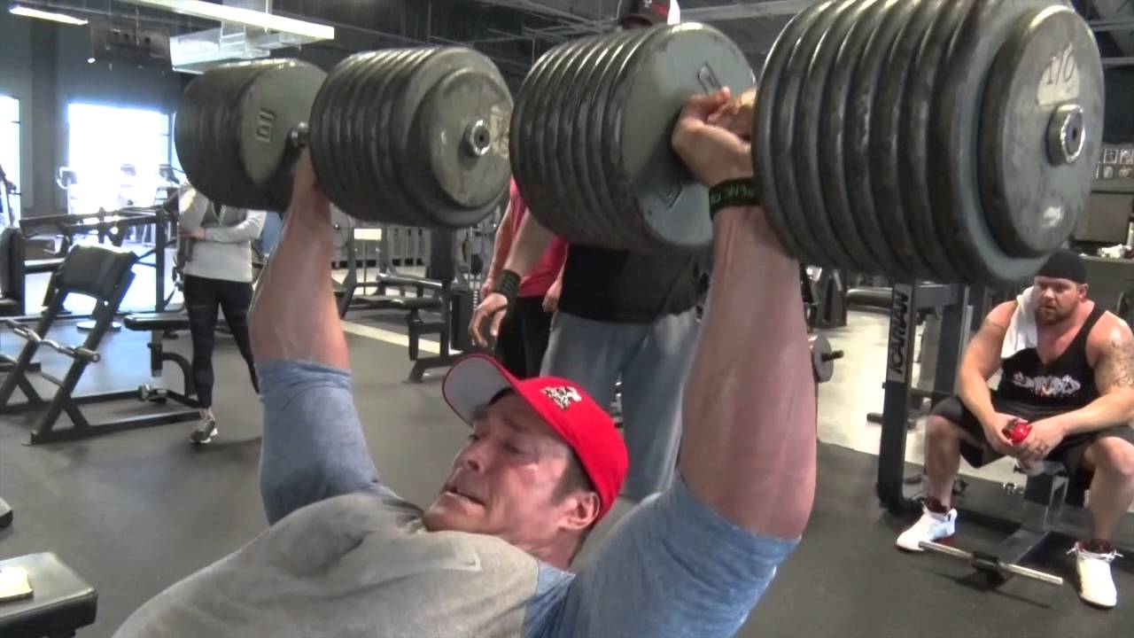 Mike O'hearn Trains Chest at ...destination DALLAS TEXAS
