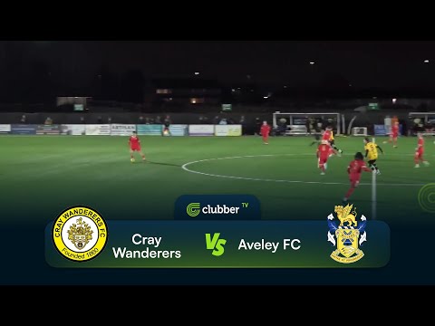 Cray Wanderers VS Aveley FC | Ithsmian Football League | 09/01/26