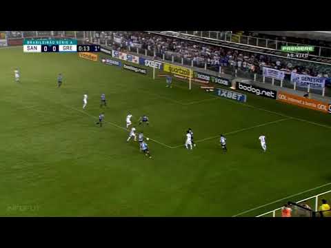Santos 0x3 Grêmio melhores momentos