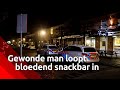 Gewonde man (40) loopt snackbar binnen in Schijndel