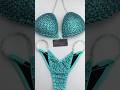 Aqua Scatter with Teal and Green Highlights Bikini Competition Suit B193 Aqua Scatter with Teal and Green Highlights Bikini Competition Suit B193