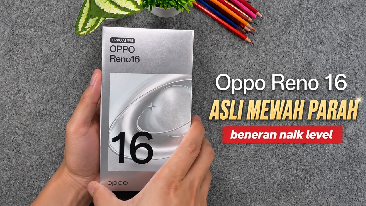 MEWAHNYA BRUTAL‼️OPPO RENO 16 - SPEKNYA BENERAN NAIK LEVEL
