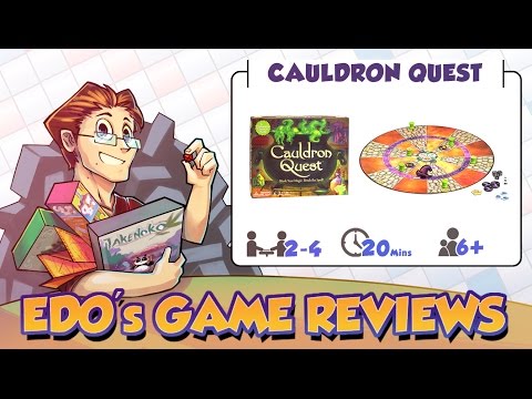 Edo's Cauldron Quest Board Game Review