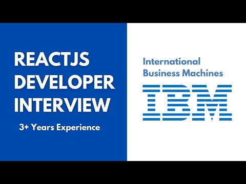 Ibm Reactjs Developer Interview React Developer 3 8 Years Reactjs Developer 2025
