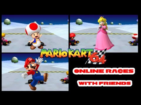 Console Shenanigans: Mario Kart 64: UltraNick24 vs TheSolidMoose vs VideoGameHeat (Race 2)