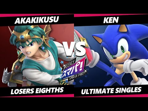 Sumapa 72 Top 8 - Akakikusu (Hero) Vs. KEN (Sonic) SSBU Ultimate Tournament