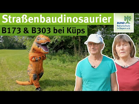 Straßenbau-Dinosaurier: B173 und B303 bei Kronach