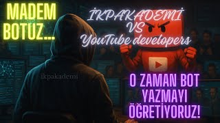 PYTHON DERSİ – GÜN 18 | Selenium ile Web Otomasyon ✅ YouTube Bizi Bot Sandı, Kod