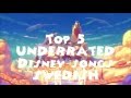 Top 5 Underrated Disney Songs SWEDISH