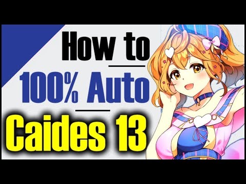 How to 100% Auto Farm Caides 13 GUIDE! Epic Seven