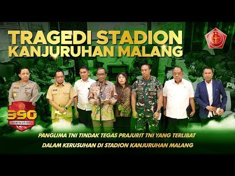 Panglima TNI Tindak Tegas Prajurit TNI Yang Terlibat Dalam Kerusuhan di Stadion Kanjuruhan Malang