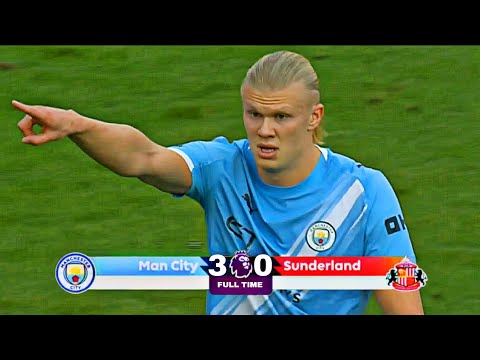 EXTENDED HIGHLIGHT MANCHESTER CITY VS SUNDERLAND | PREMIER LEAGUE 25/26 | ETIHAD STADIUM | FANSCAM 