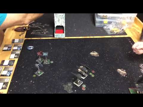 Star Wars X Wing 2.0 John VS Jim Turn 1 Attack Phase