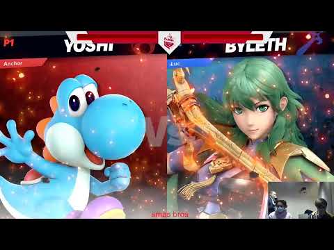 Anchor (Yoshi) vs. LucKnight (Byleth) | Spring 2023 LAN #4 | Winners Round 1