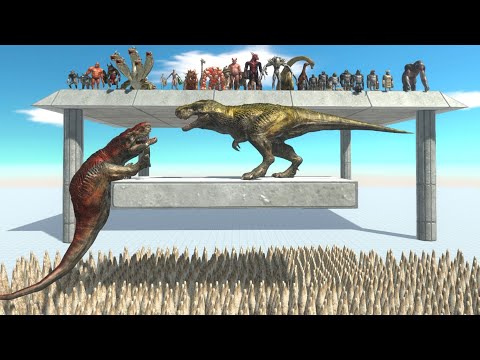 Each Unit Against Itself Who Can Not Fall? ► Animal Revolt Battle Simulator