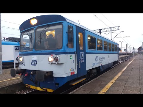 MOTORACZEK ČD JAKO KŚ Z CHAŁUPEK🇵🇱 DO BOHUMÍNA🇨🇿