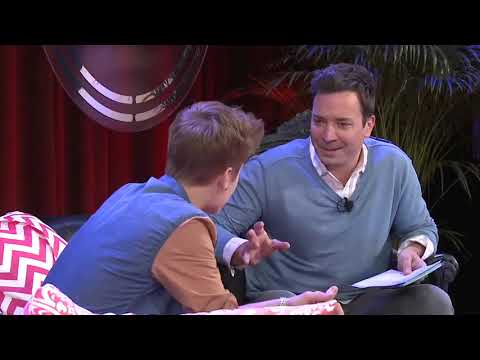 Justin Bieber Young Interview with Jimmy Fallon Comedy Videos of Bieber - Justin Funniest Show