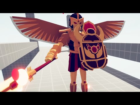 NEW WARRIOR OF RA vs 100x EVERY UNIT | Totally Accurate Battle Simulator TABS