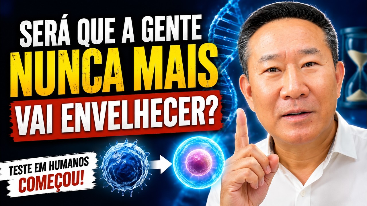 SERÁ QUE A GENTE NUNCA MAIS VAI ENVELHECER? | Peter Liu