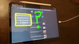 HOW TOO GET YOUR IPAD KEYBOARD BACK TO NORMAL SIZE!!!