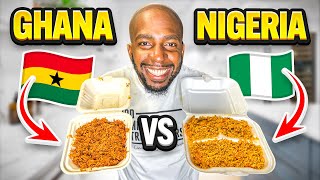 Ghana Jollof VS Nigerian Jollof | Food Wars