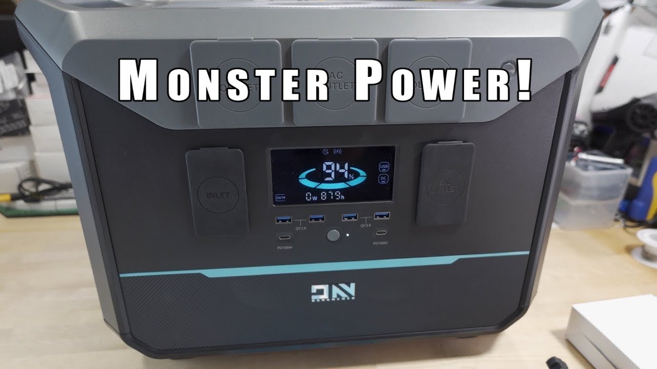 DaranEner NEO2000 - 2073.6Wh LFP Power Station Review ⚡