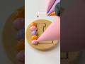 Easy Cookie L Royal Icing Recipe Link In Bio 🫶 Cookiedecorating Letter Shorts