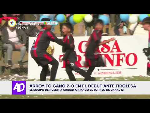 Fútbol infantil: Arroyito debutó ganando en el Torneo de Canal 12