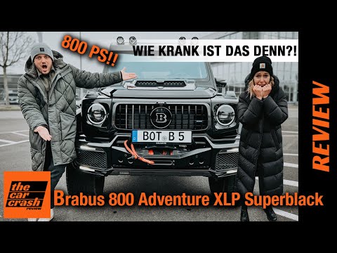 Brabus 800 Adventure XLP Superblack (2022) Crazy G 63 Pickup mit 800 PS! Fahrbericht | Review | Test