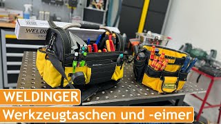 Werkzeugtasche für Monteur, Baustelle und Eimer! WELDINGER Werkzeug der Woche
