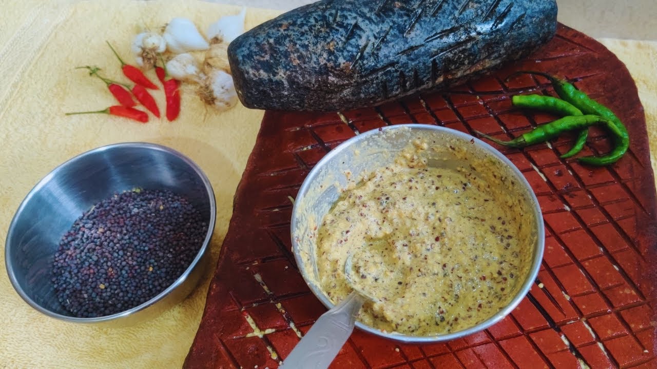काली सरसों की चटनी कैसे बनाते हैं । Mustard Chutney Recipe | Sarso ki chutney | Bihari Sarso chutney