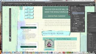 Video 4: Photoshop to Web, (Photoshop to HTML/CSS in Dreamweaver)