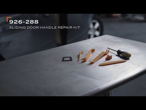How to Use Dorman's OE FIX Sliding Door Handle Repair Kit for Chrysler and Dodge Minivans