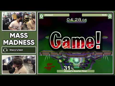 Mass Madness 35 SSBM - Shmeeli (Falco) vs. SloX (Fox) - Melee WQF