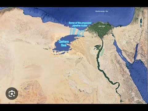 Egypt to dig a Mini Suez Canal to flood Qattara Depression